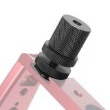 FEICHAO 1/4 to 1/4 -20 Female Screw Cold Shoe Adapter Double Layer Flash Tripod Camera Mount Barrel Nut Connector for DSLR Light Monitor
