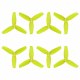 FEICHAO 20 pair Flash 2540 2.5x4 2.5 Inch 3 Paddle Propeller Props w/ 1.5mm Mounting Hole For RC Multicopter Motor