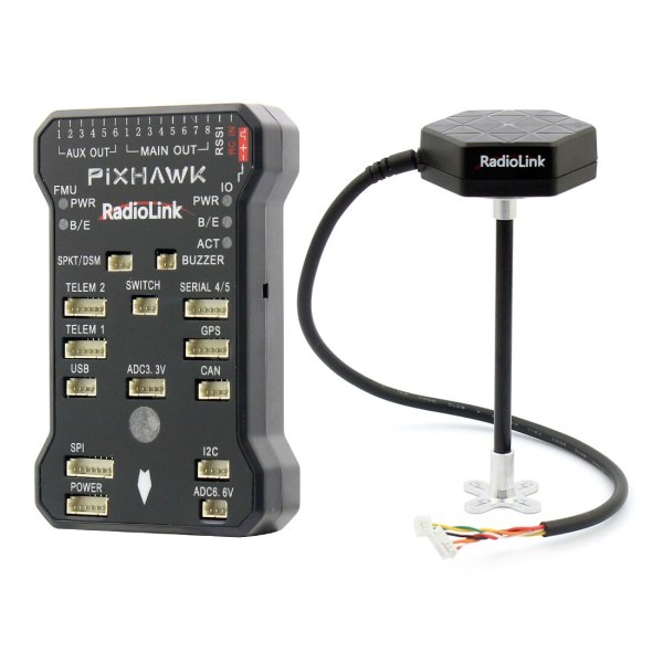 Radiolink PIX 32 Bit Flight Controller & M8N GPS Combo Kit for AT9/AT10 Remote Controller OSD DIY RC Multicopter Drone