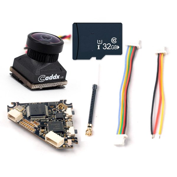 FEICHAO Diamond VTX 5.8G 40CH 25~200mw Switch Transmitter DVR Record Audio + Caddx Turbo EOS2 FPV Camera for Cinewhoop RC Drone Upgraded