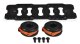 Tarot Multi Rotor Hecacopter Part: FY680 FY650 6-axle RC Aircraft Inverted Battery Rack Mount TL68B14 + FS