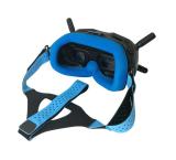 FEICHAO FPV Goggles Faceplate Lycr Fabric Sponge Pad Replacement w/ Head Strap for DJI Digital FPV Goggles RC Drone Spare Part