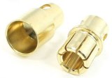 FEICHAO 2mm 4mm 5mm 8mm Gold Bullet Banana Connector plug Male Female Thick Gold Plated for ESC Battery 100pairs included