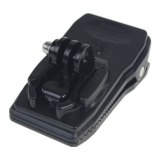 360 Degree Bag Strap Quick Release Clip Clamp Mount with J-Hook Mini Tripod Adapter Screw for GoPro Hero 9 8 7 6 5 Action Camera