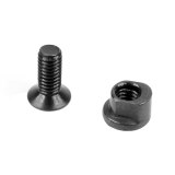 Aluminum Mini Handstop Keymod Rail Mount Adapter for Gun for Gopro Hero 13 9 8 7 6 5 for Insta360 ONE R Yi for Osmo Action Camera