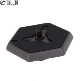 030-14 Hexagonal Quick Release Plate Board 1/4  Screw Replace 3049 for Manfrotto 030-14 030-38 RC0 3063 Photo Studio Accessories