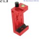 Mobile Phone Clip XJ-8 Camera Tripod Head Bracket Holder for Flashlight Microphone Aluminum with Spirit level Cold Shoe Mount