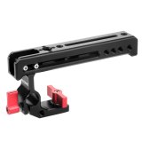 New Top Handle Grip Lifting Bracket Arri Cheese Mount 1/4 3/8 Cold Shoe Rod Clamp for Handheld Camera Cage Video Stabilizer Rig
