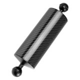 1  Dual Ball Underwater Carbon Fiber Buoyancy Aquatic Arm D60mm 110-550g Floating Diving DSLR Action Camera Tray Cage Extension
