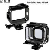 Plastic Protective Frame Housing Cold Shoe Extension Mount for GoPro Hero 9 Black Camera Waterproof Underwater Case for Gopro9