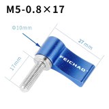 1x 5/8  1/4  3/8  M4 M5 M6 Threaded Screw Mount Adapter for Microphone Stand Tripod Plate Monitor Flash Light Bracket Converter
