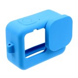 For Gopro 9 Protector Silicone Protective Body Case Lens Cap Cover Hood Tempered Glass Film Set for Gopro Hero 9 Action Camera