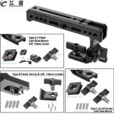 New Top Handle Grip Lifting Bracket Arri Cheese Mount 1/4 3/8 Cold Shoe Rod Clamp for Handheld Camera Cage Video Stabilizer Rig