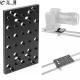 Switching Plate Camera Mount Cheese Plate Board 1/4 3/8 Holes for 15mm 19mm Rod Clamp Railblocks Dovetails for Canon 5D2 5D3 5D4
