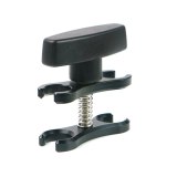 1  Ball Joint Arm Flashlight Torch Clamp Mount Holder Butterfly Clip Plastic Handle for GoPro Hero 9 8 7 6 5 Cameras Underwater