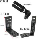 Universal Camera L Bracket Quick Release L Plate Vertical Shoot Tripod Mount 1/4  3/8  Cheese Baseplate for Canon Nikon Sony SLR
