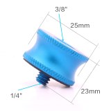 1x 5/8  1/4  3/8  M4 M5 M6 Threaded Screw Mount Adapter for Microphone Stand Tripod Plate Monitor Flash Light Bracket Converter