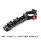 Aluminum for DJI OSMO Mobile 2 Extended Straight Extension Arm + Mount Holder for DJI OSMO Pro Smooth 4 Handheld Camera Gimbal
