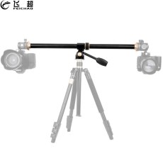 61cm 24  Horizontal Bar Camera Mount Tripod Extension Arm Rotatable Multi-Angle Center Cross Column Rod Tube with Locking System