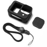 For Gopro 9 Protector Silicone Protective Body Case Lens Cap Cover Hood Tempered Glass Film Set for Gopro Hero 9 Action Camera