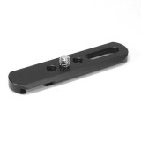 Quick Release Safety Rail Rig Cold Shoe Hotshoe Mount with 1/4'' Inch Screws for Nato Handle EVF DSLR Camera Cage Accessories