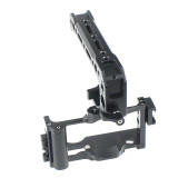 FEICHAO BTL-SN-ZV1 CNC DSLR Camera Cage Cold Shoe with Handle Grip Handle Screw Compatible for Sony ZV1 Rig Vlog Microphone LED Light Tripod