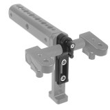 Single Hole 15mm Rail Clamp Mount Rod Clamp on DSLR Camera Handle / Cage / Plate w/ NATO Rail for Rod Extension DSLR Camera Rig
