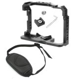 A7S3 A7R4 Camera Cage Rig Cooling Frame w NATO Rail Handle Grip Cold Shoe ARRI Mount for Sony Alpha 7S III A7SIII A7R IV DIY Kit