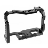 A7S3 A7R4 Camera Cage Rig Cooling Frame w NATO Rail Handle Grip Cold Shoe ARRI Mount for Sony Alpha 7S III A7SIII A7R IV DIY Kit