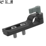 Single Hole 15mm Rail Clamp Mount Rod Clamp on DSLR Camera Handle / Cage / Plate w/ NATO Rail for Rod Extension DSLR Camera Rig