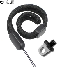 1/4 Inch Handle Camera Screw 1/4  D Ring Adapter w 15cm Adjustable Hand Wristband Lanyard Strap Sling for Tripod Photo Studio