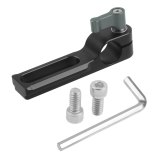 Single Hole 15mm Rail Clamp Mount Rod Clamp on DSLR Camera Handle / Cage / Plate w/ NATO Rail for Rod Extension DSLR Camera Rig