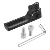 Single Hole 15mm Rail Clamp Mount Rod Clamp on DSLR Camera Handle / Cage / Plate w/ NATO Rail for Rod Extension DSLR Camera Rig