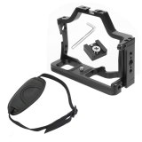 M50 Camera Cage Rig Form-Fitting for Canon EOS Mark M5 M50II SLR 3/8 1/4 Cold Shoe Mount for Arri Handle Monitor Vlog Stabilizer
