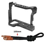 CNC A73 A9 Camera Cage + Top Handle Grip Aluminum Alloy with Cold Shoe Mount for Sony a7iii a7r3 a7m3 DSLR Camera Extension Kit