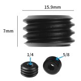 5 in 1 Durable Male Female Screw Adapter 1/4  3/8  Thread E/B Mount Set for Camera Tripod Flash Light Stand Converter Screws