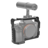 CNC A73 A9 Camera Cage + Top Handle Grip Aluminum Alloy with Cold Shoe Mount for Sony a7iii a7r3 a7m3 DSLR Camera Extension Kit