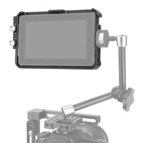 FEICHAO 5.5inch Camera Field Monitor Cage Bracket With 1/4 -20 Mounting Holes Compatible with FeelWorld F5 Pro/F5 Pro V2