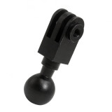 FEICHAO 17mm Ball Head Adapter Clip Aluminum Alloy Compatible with Gopro Hero 10 9 8 Camera Car