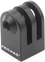 FEICHAO 1/4  Tripod Mount Camera Base Monopod Adapter Aluminum Alloy Compatible with GoPro 13, SupTig, Osmo Action Camera