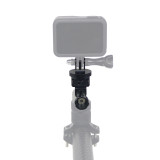 FEICHAO Tripod Adapter 360 Degree Swivel 1/4  Screw Compatible with Gopro Hero 13 10 9 8 7, Eken, Insta360 One X X2 R Action Camera