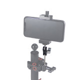 FEICHAO Magic Arm Double Ballhead with 1/4  Screw for DSLR Camera Cage Monitor LED Light Flash Lights