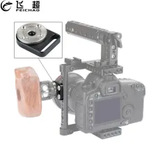 Standard ARRI Rosette Connecting Mount With M6 Thread & 1/4  Threaded Screws For DSLR Camera Cage Rig Articulating Arms Mounting