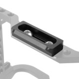 Quick Release Safety Rail Rig for NATO Rail 48mm 63mm for Anti-Off Top Handle Clamp Slider Adapter DSLR Camera Cage Extension