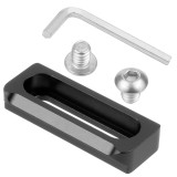 Quick Release Safety Rail Rig for NATO Rail 48mm 63mm for Anti-Off Top Handle Clamp Slider Adapter DSLR Camera Cage Extension