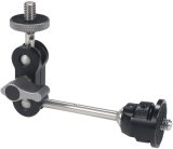 2PCS Aluminum Alloy 360 Swivel Camera Conversion 1/4 Screw Adapter for Pocket 4/Insta360 ONE X2/X Action Camera Tripod Ballhead Bracket