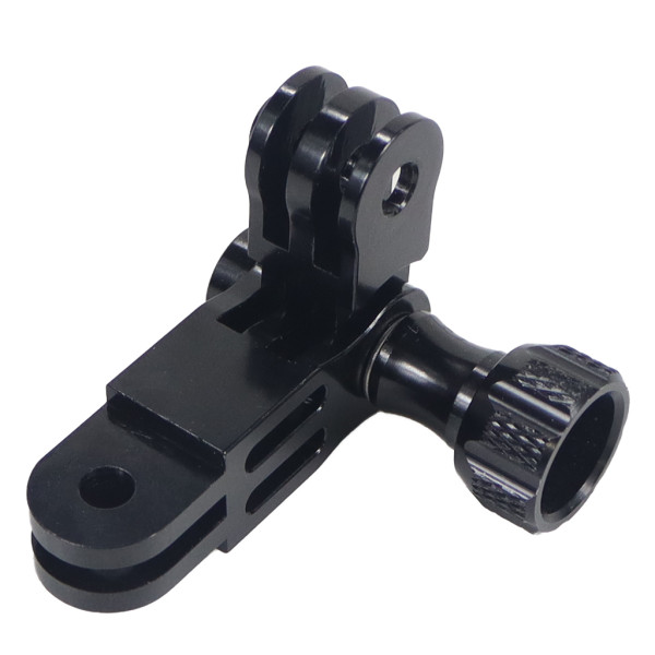FEICHAO Camera Adjustment Arm 2 Card to 3 Card Slot 90 Degree Compatible with Insta360 ONE R, GoPro, Osmo Action Camera
