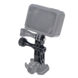 FEICHAO Camera Adjustment Arm 2 Card to 3 Card Slot 90 Degree Compatible with Insta360 ONE R, GoPro, Osmo Action Camera