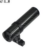 DSLR Camera Top Handle Grip Carbon Fiber Lightweight Side Handgrip with Cold Shoe Mount 1/4 3/8 Screw Holes for Monitor Lights