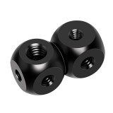 1/4  3/8  Adapter Screw Versatile Mini Magic Cube Mount for DSLR Camera Holder Umbrella Bracket Flash Light Mic Tripod Ball head